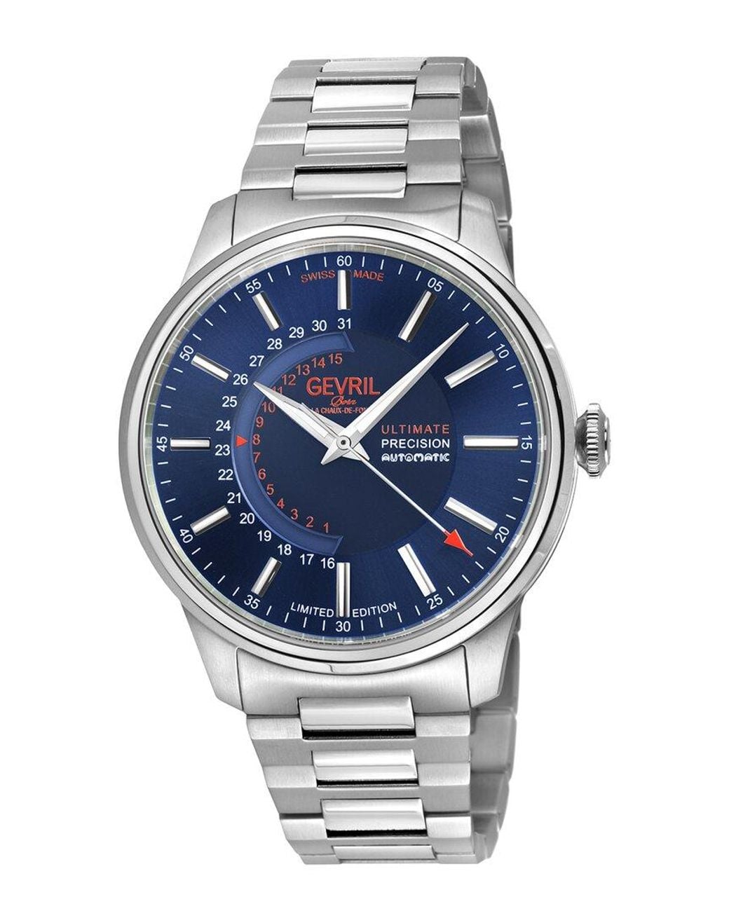 Gevril Gray Guggenheim Watch for men