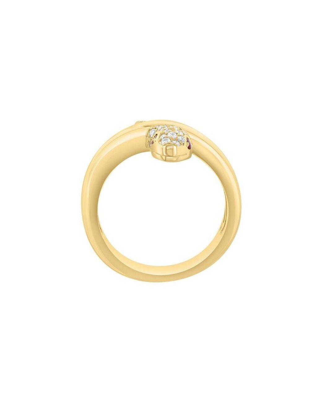 Effy Fine Jewelry Metallic 14K 0.30 Ct. Tw. Diamond & Ruby Ring