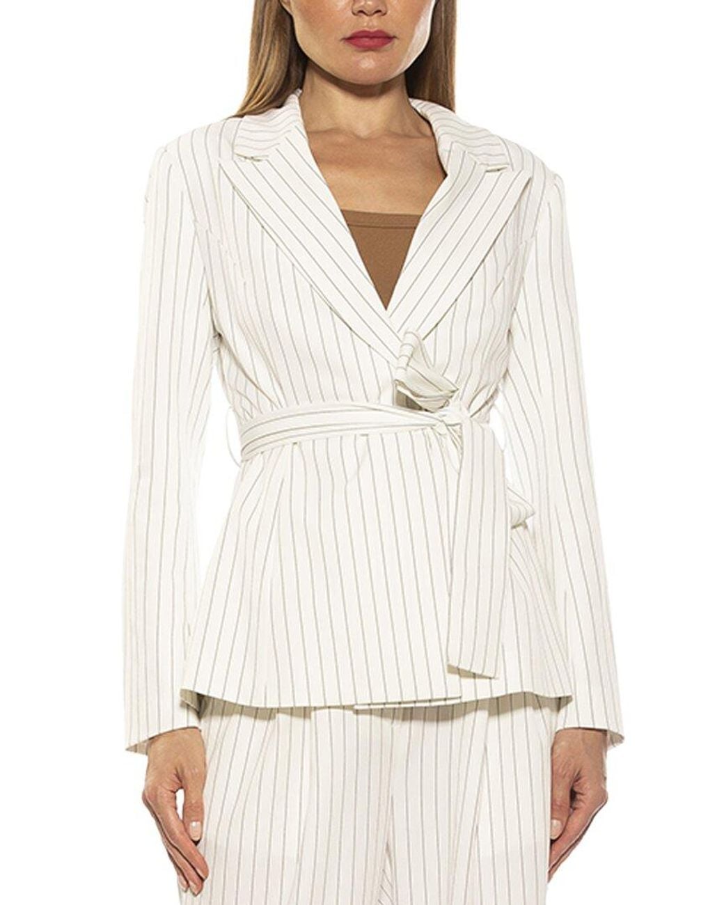 Alexia Admor White Olya Blazer