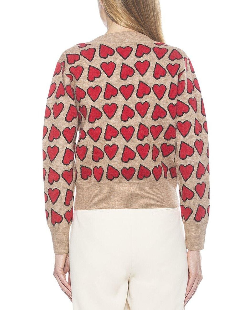 Alexia Admor Red Rowan Cardigan