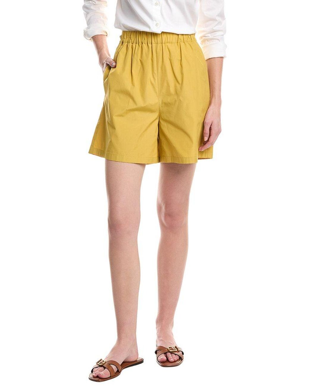 Max Mara Yellow Haway Short Trouser