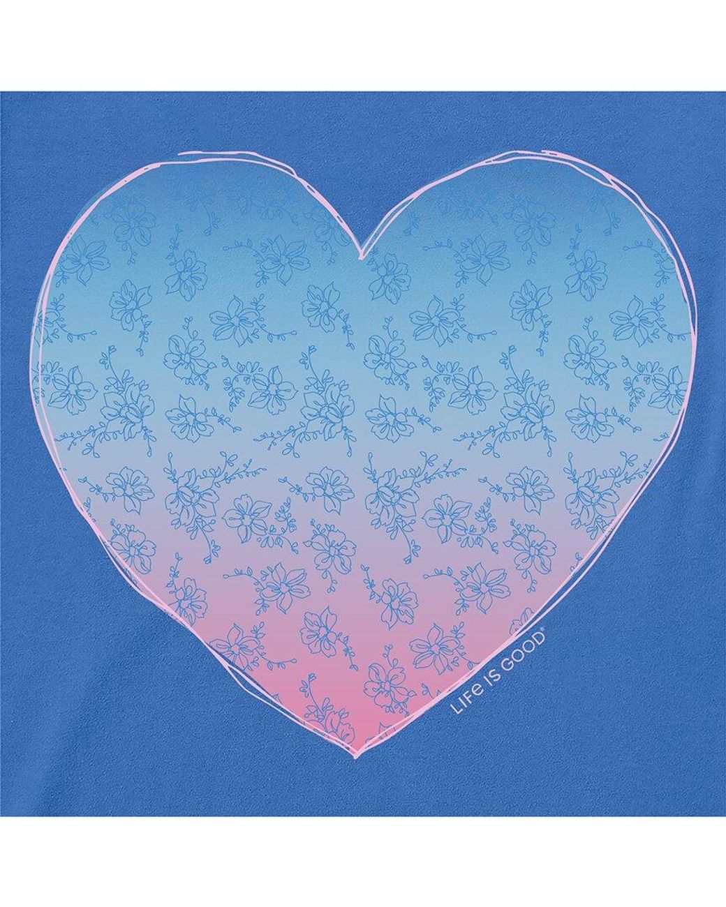 Life Is Good. Blue Crusher Lite T-Shirt
