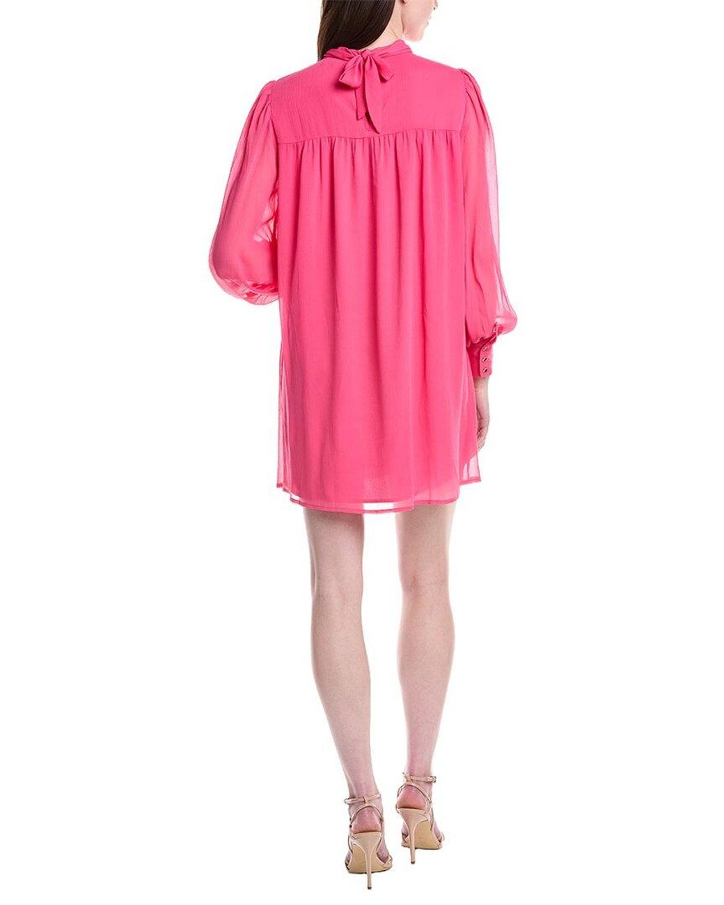 CROSBY BY MOLLIE BURCH Pink Carter Shift Dress