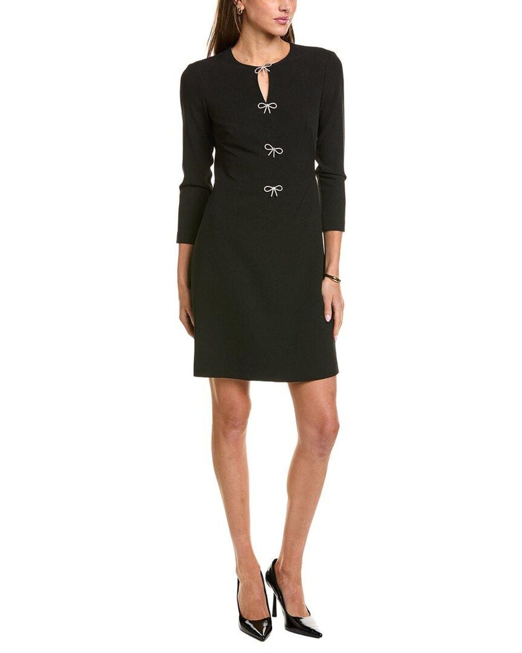 Eliza J Black Aline Dress