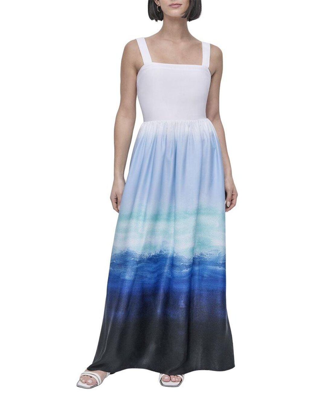 DKNY Blue Maxi Dress