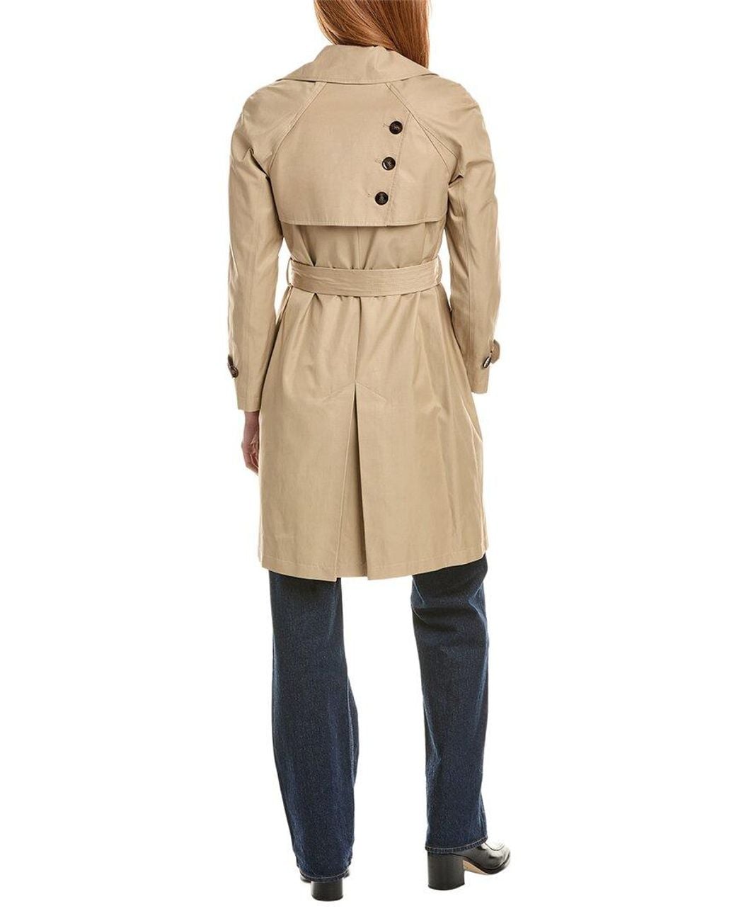 Via Spiga Natural Trench Coat