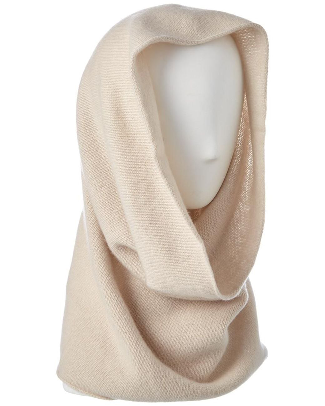 Portolano Natural Cashmere Hoodscarf