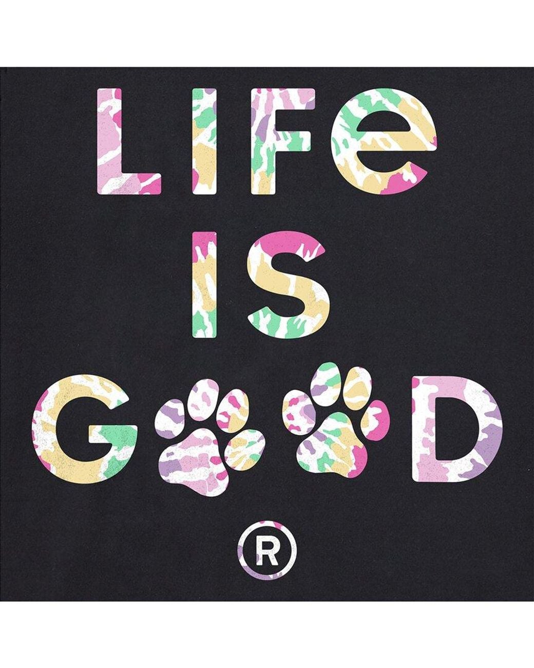 Life Is Good. Blue Crusher Long Sleeve T-Shirt