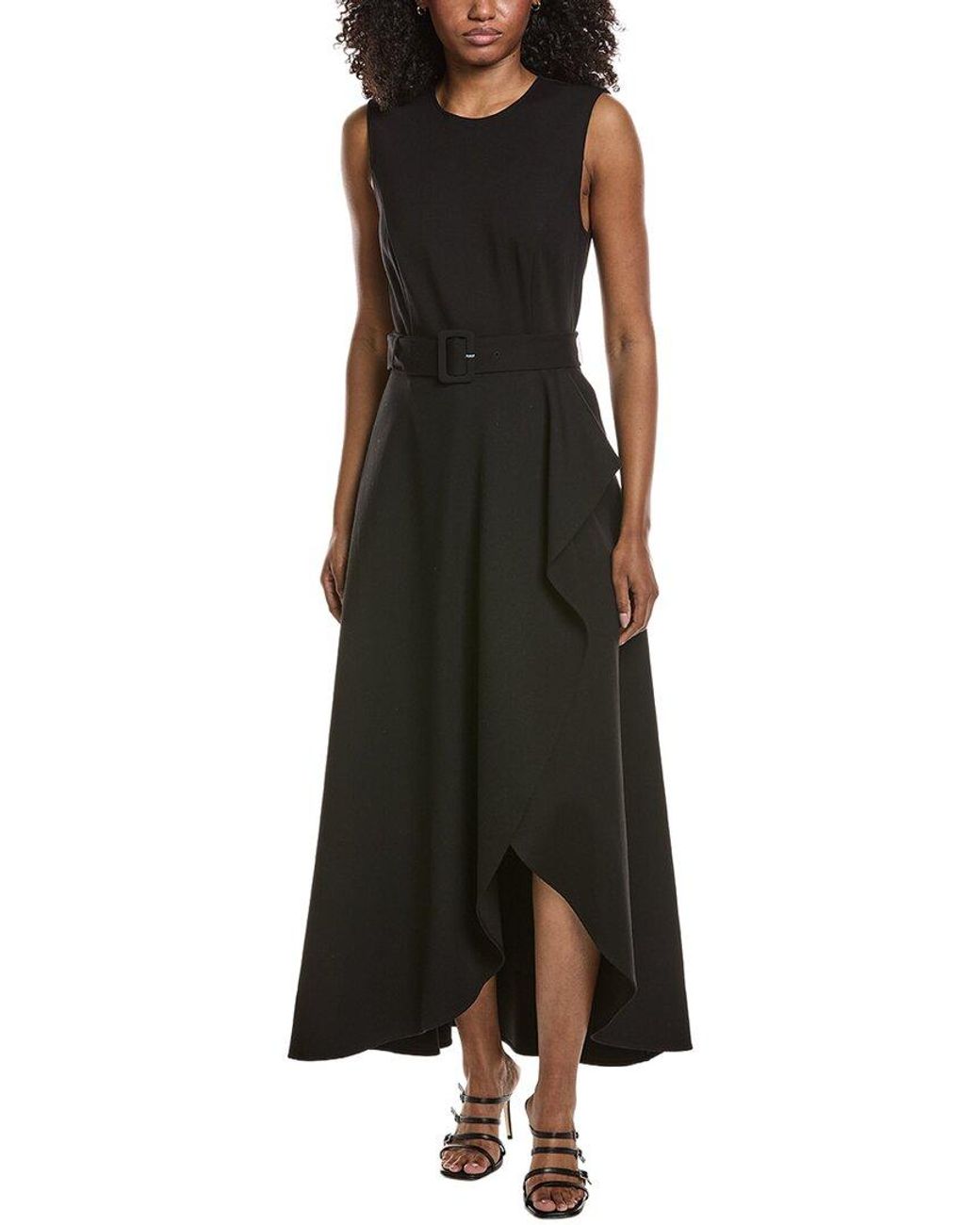 Toccin Black Corinne Midi Dress