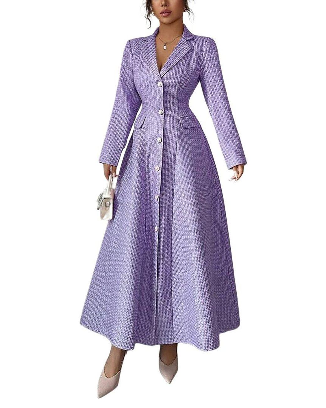 XIRELLI Purple Shirt Dress