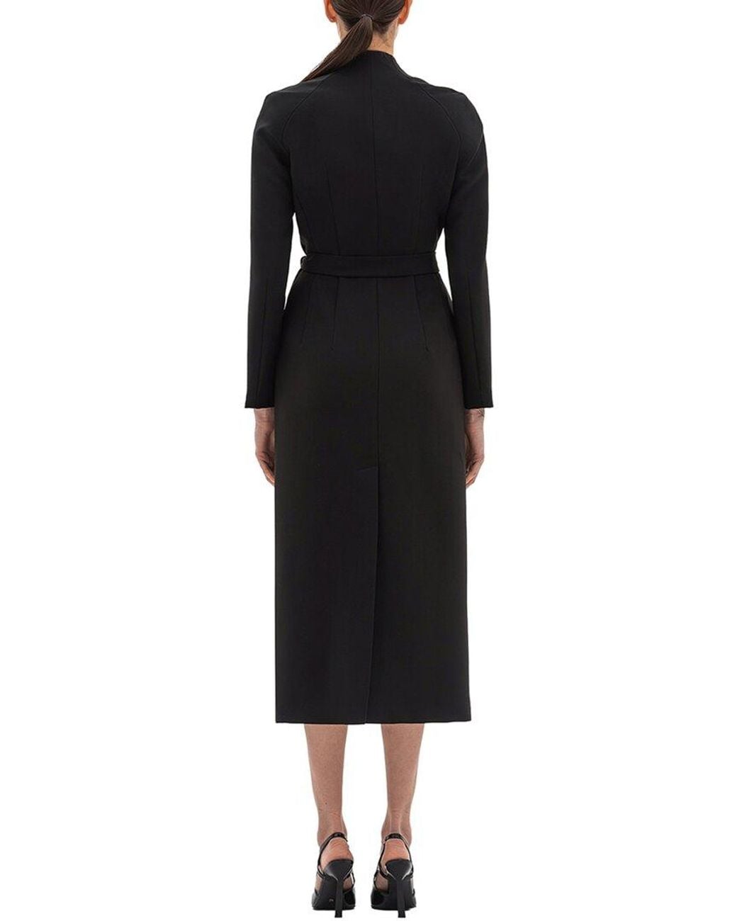 BGL Black Midi Dress