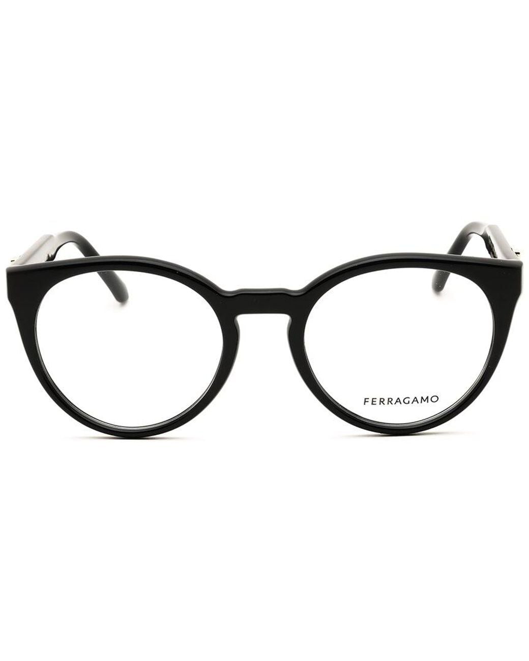 Ferragamo Black 51Mm Optical Frames