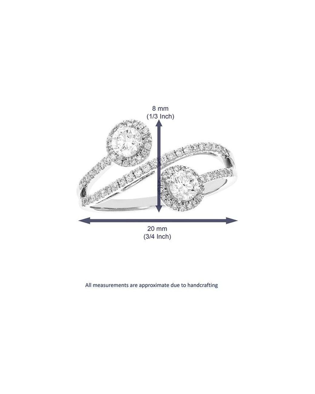 Amairah White 14K 0.75 Ct. Tw. Lab-Grown Diamond Ring