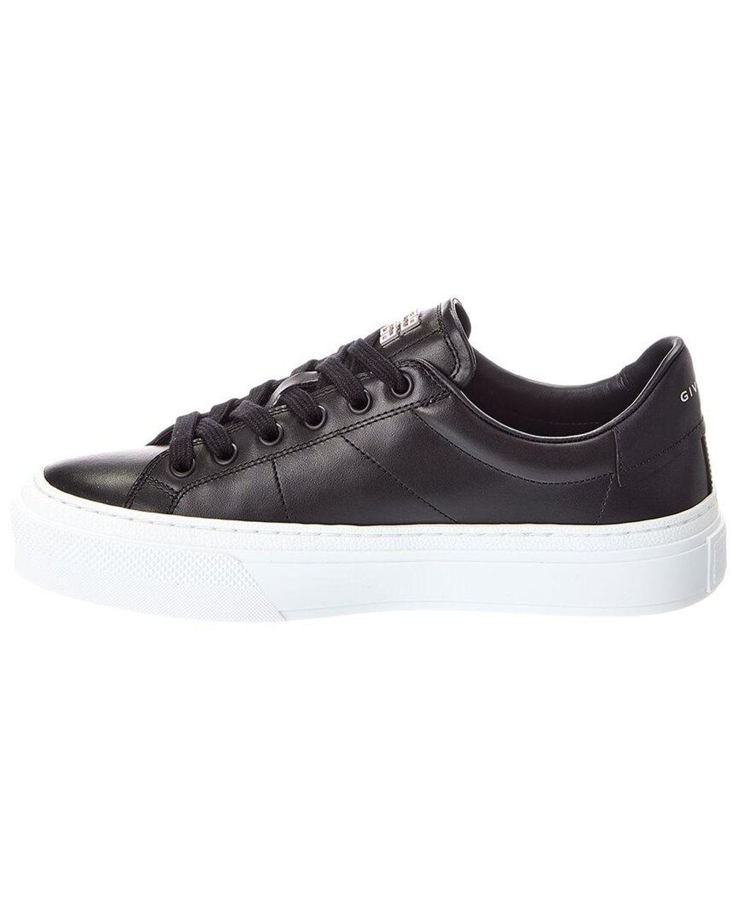 Givenchy Brown Logo Leather Sneaker