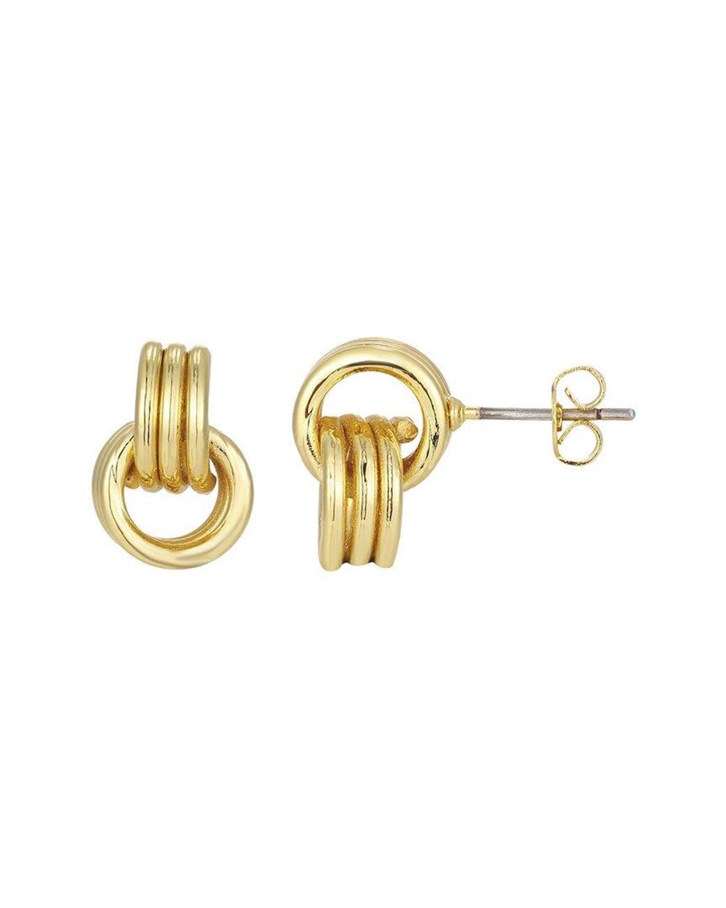 Adornia Metallic 14K Plated Earrings