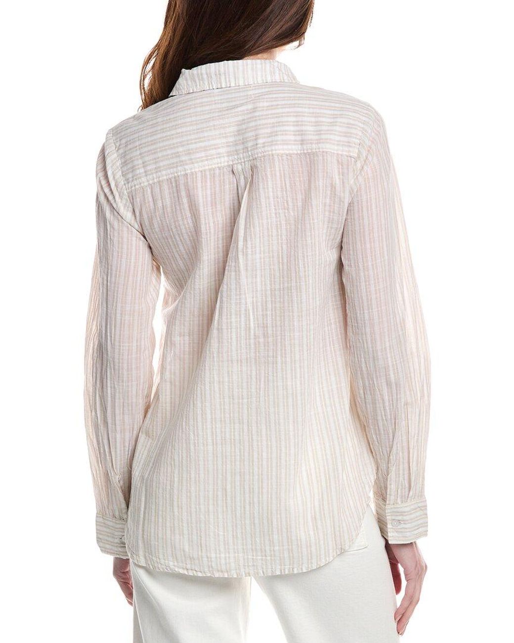 Michael Stars White Joanna Button Down Shirt