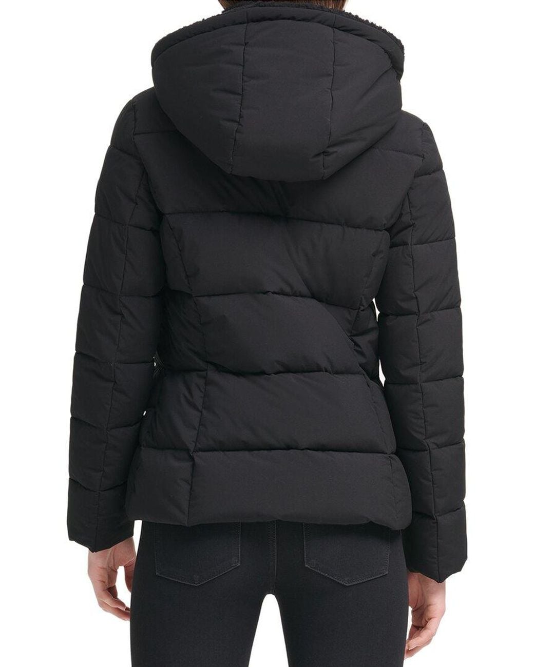 Kenneth Cole Black New York Puffer Jacket