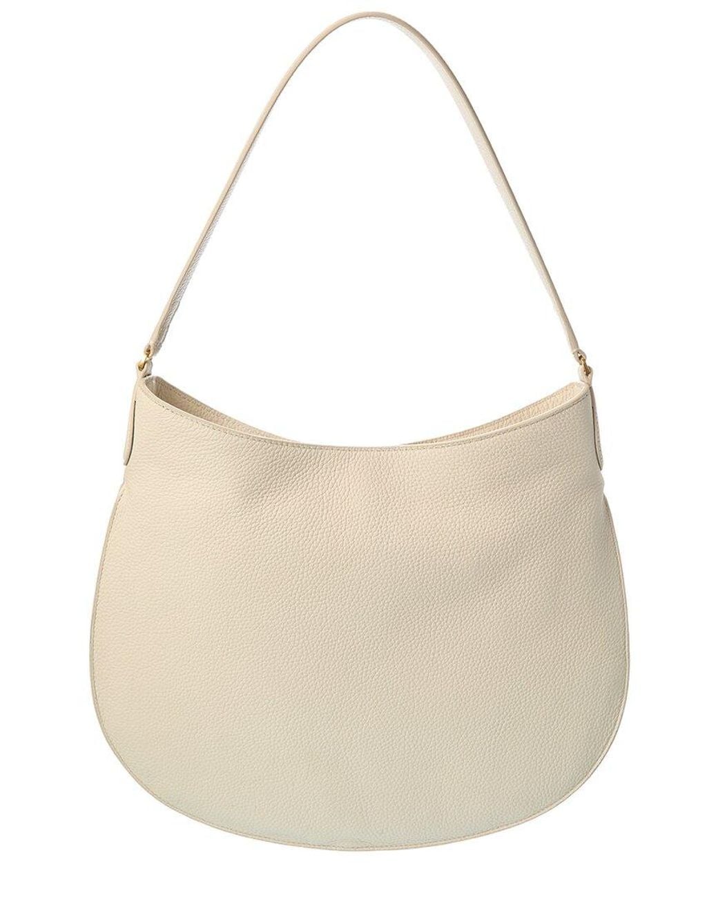 Vince Natural Helena Leather Hobo