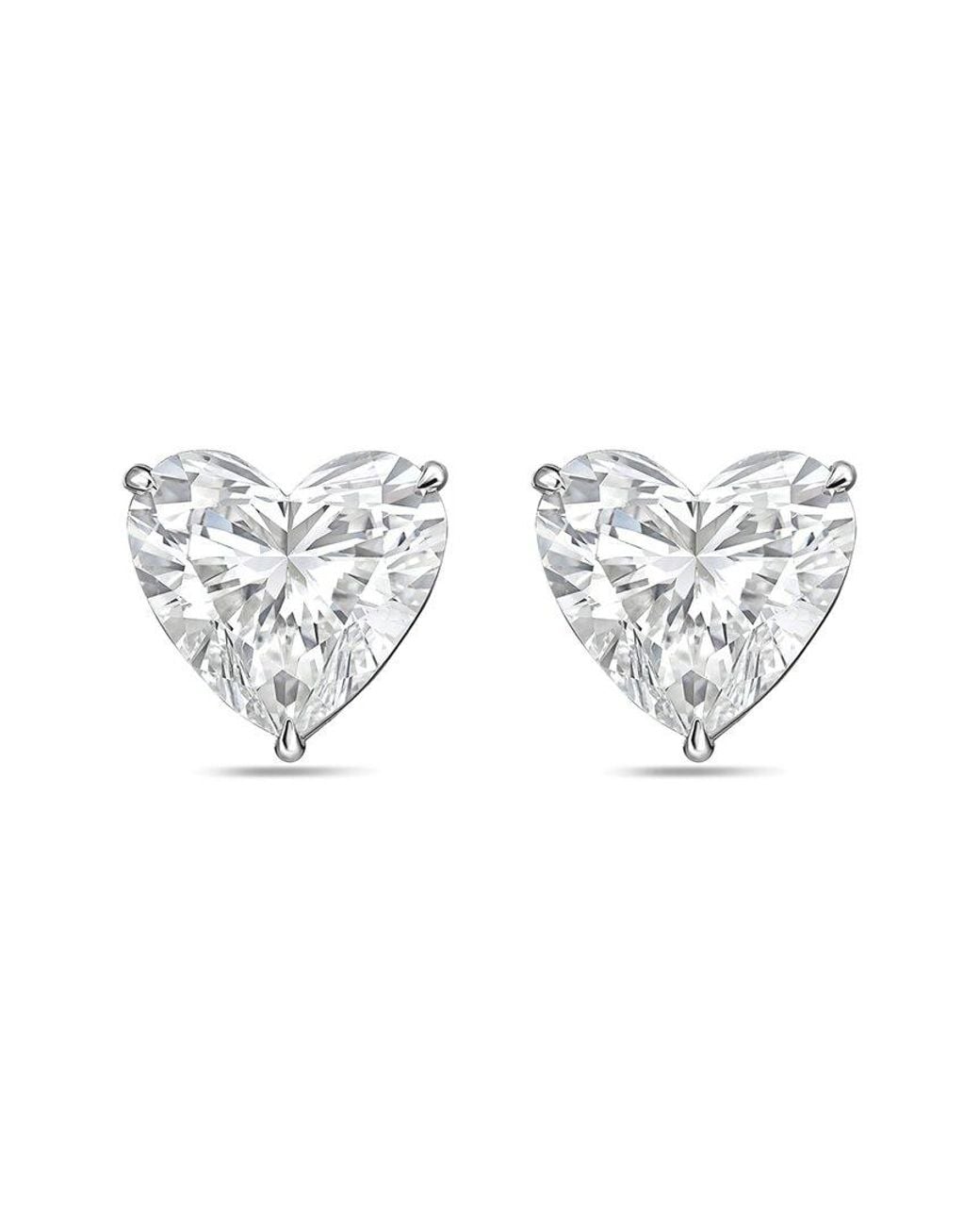 Diana M White Diana M. 14K 10.00 Ct. Tw. Lab-Grown Diamond Stud Earrings