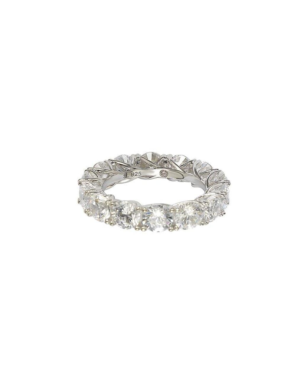 Suzy Levian CZ Jewelry White Suzy Levian Cz Eternity Ring