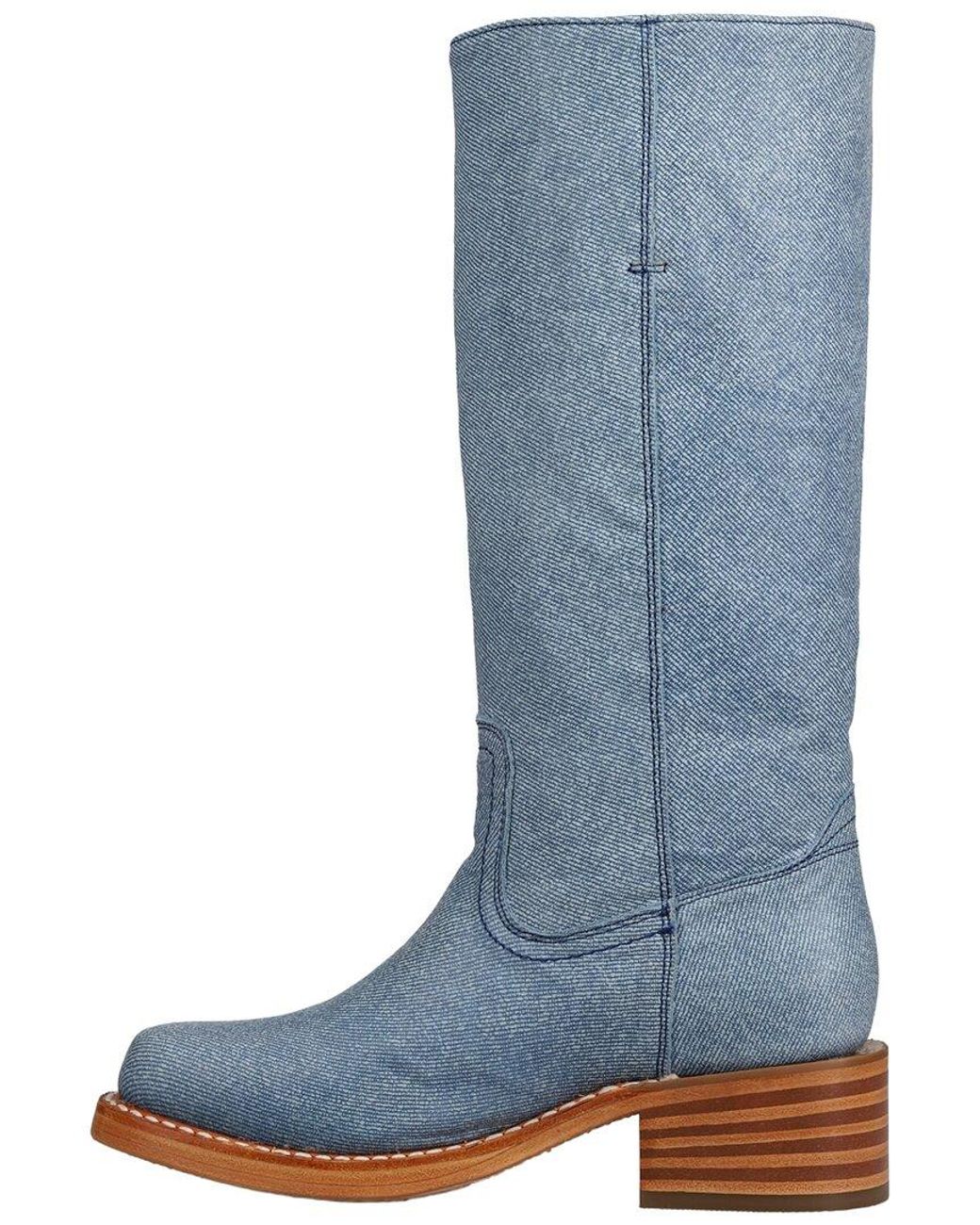 Frye Blue Campus 14In Leather Boot