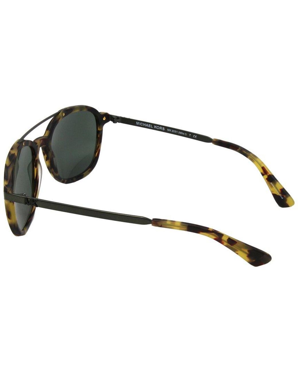 Michael Kors Green Mk2031 54Mm Sunglasses for men