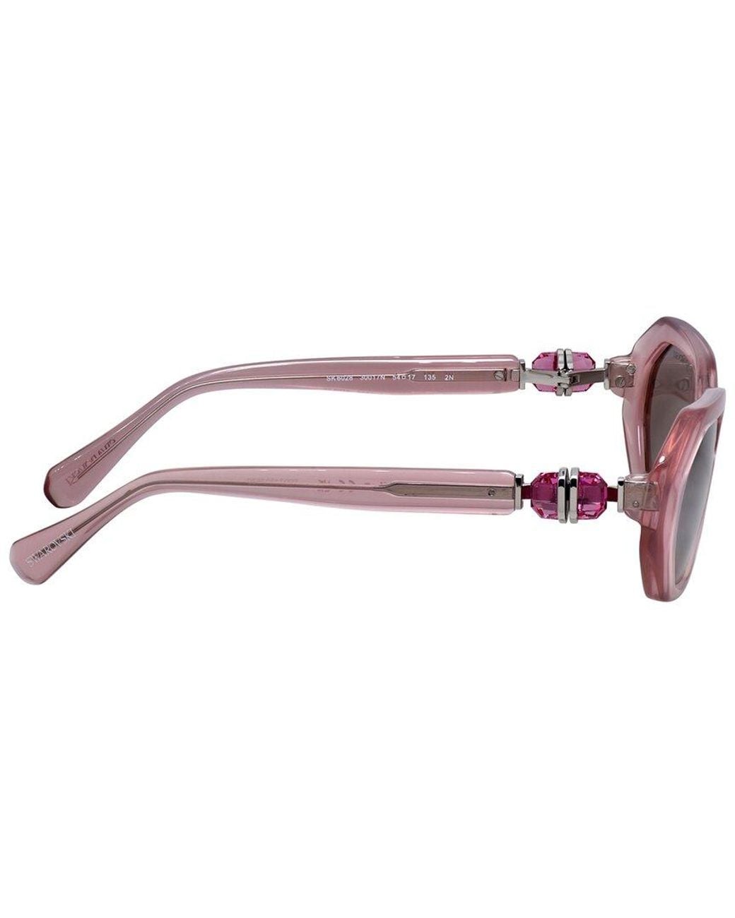 Swarovski Pink Sk6028 54Mm Sunglasses