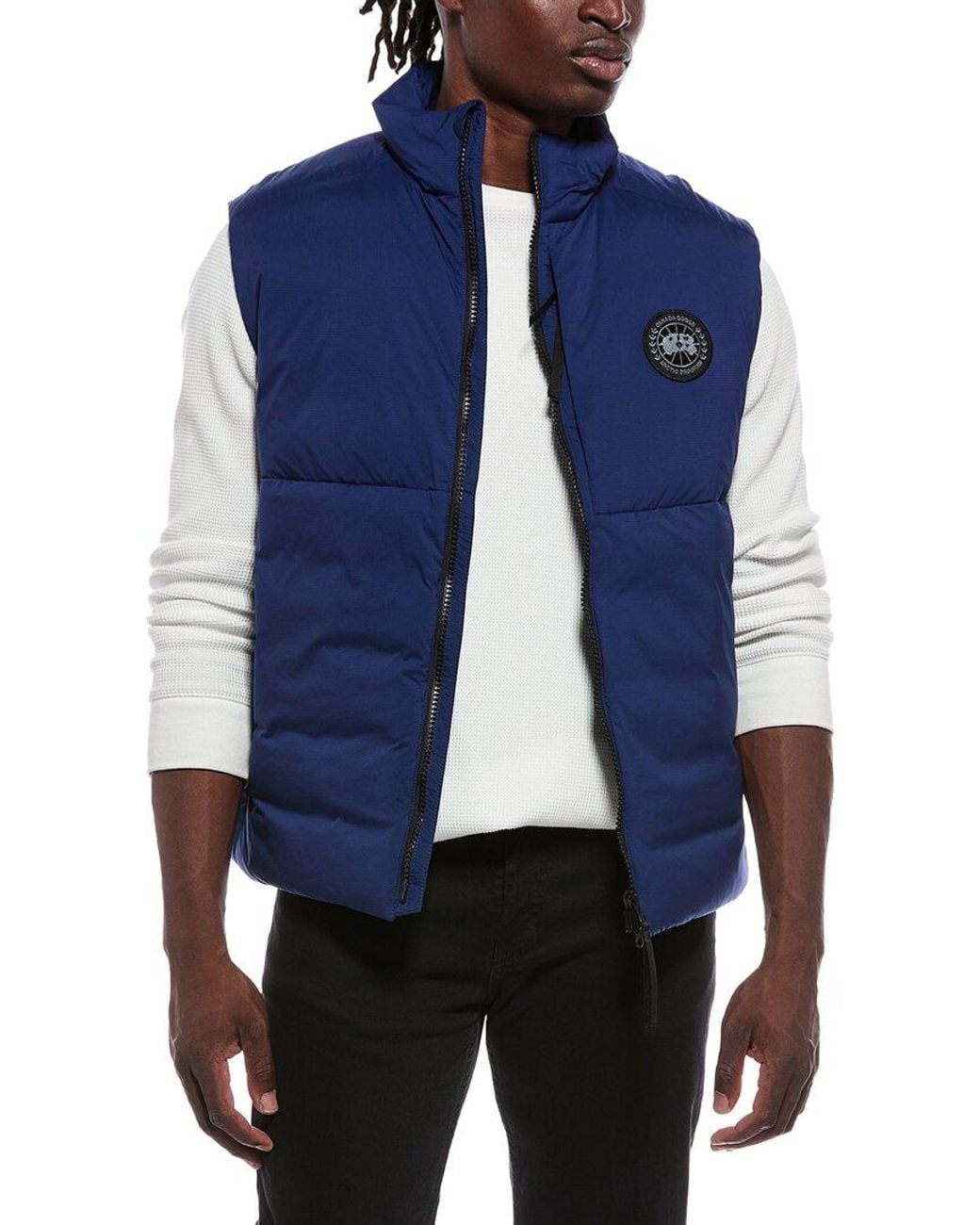 Canada Goose Blue Lodge Down Vest for men
