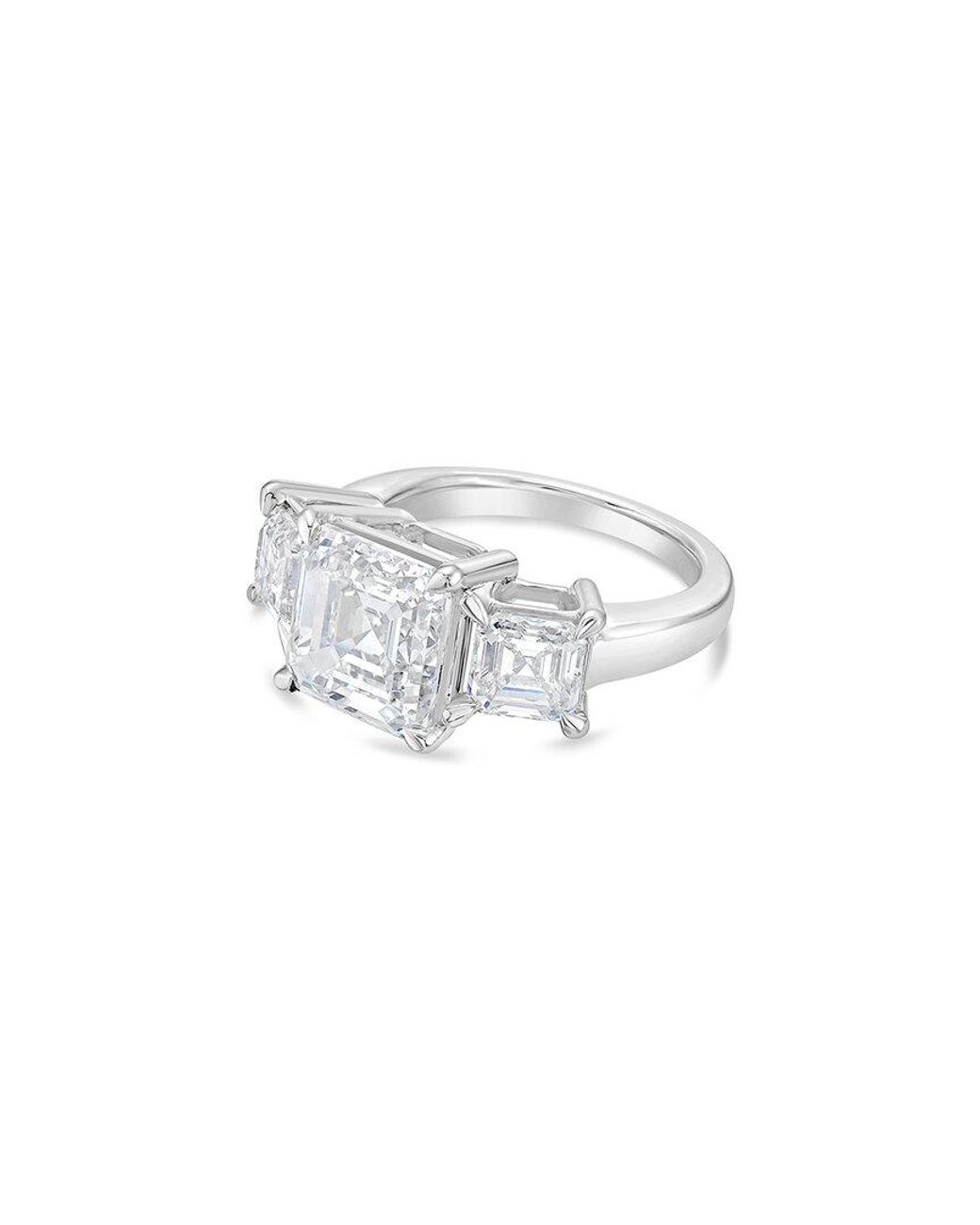 Diana M White 14K 7.09 Ct. Tw. Lab-Grown Diamond Ring