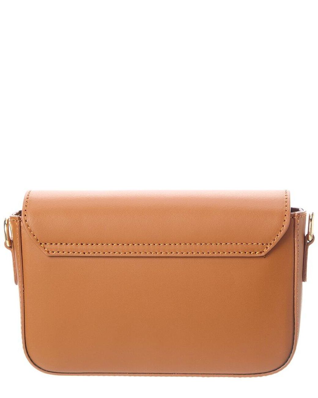 Italian Leather Brown Crossbody