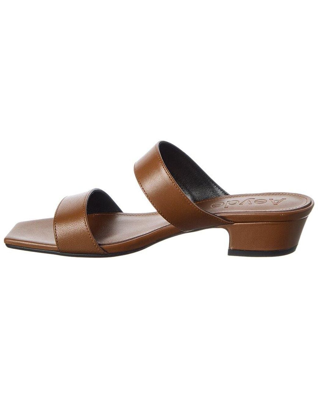 Aeyde Brown Kemi Leather Sandal