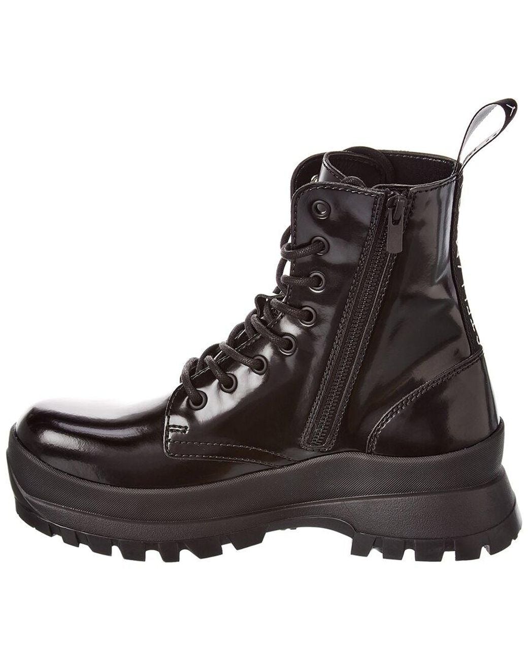 Stella McCartney Black Trace Logo Boot