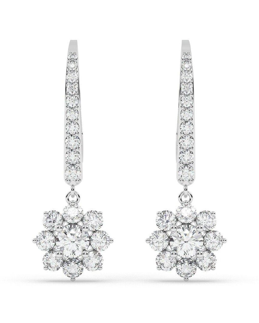 Lab Grown Diamonds White 14K 3.50 Ct. Tw. Lab-Grown Diamond Earrings