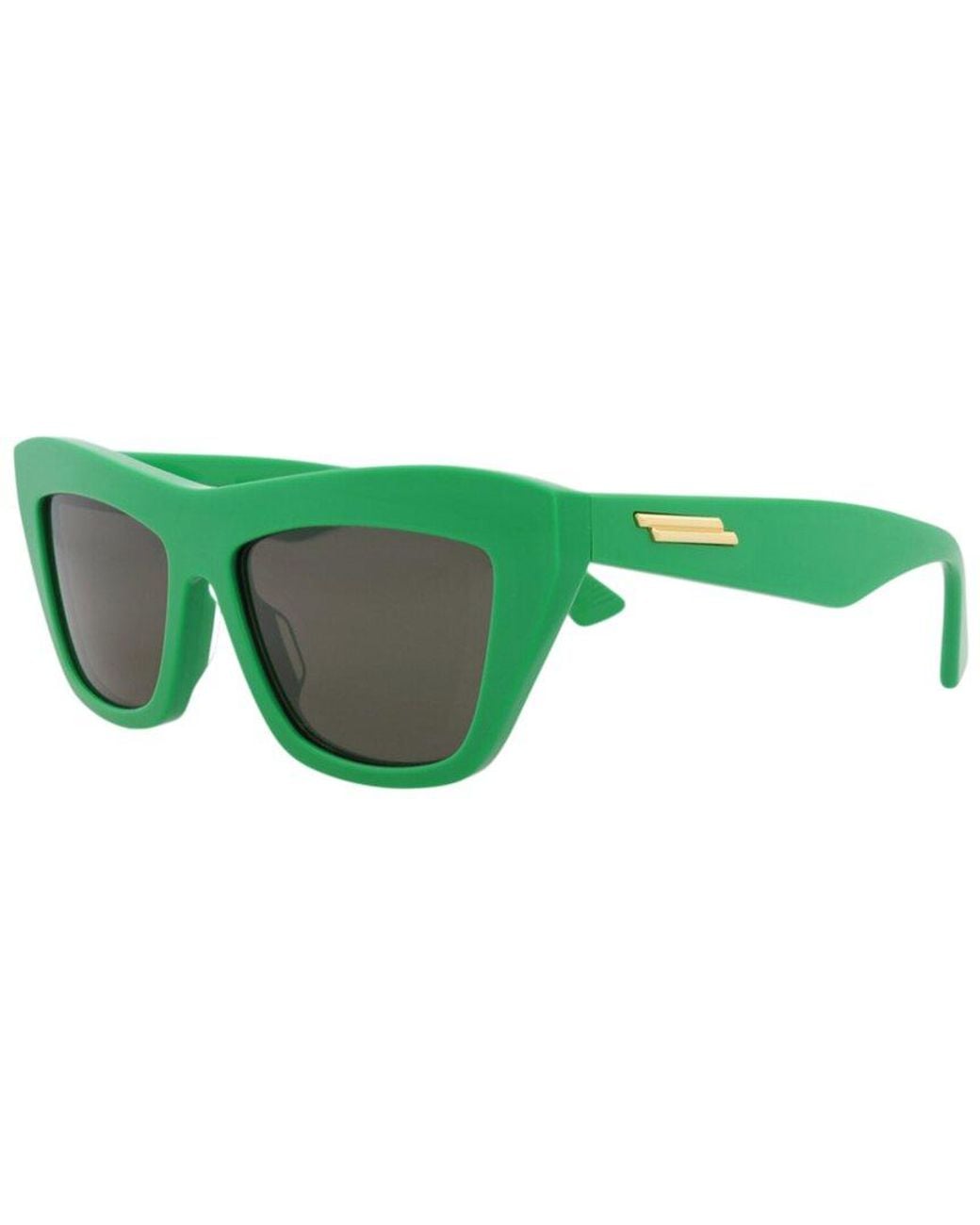 Bottega Veneta Green Bv1121S 55Mm Sunglasses