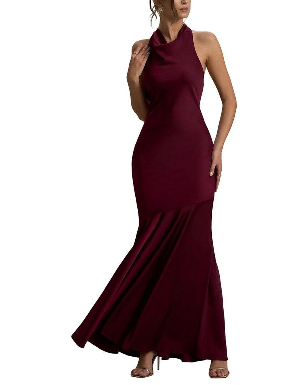 LOEY Red Maxi Dress