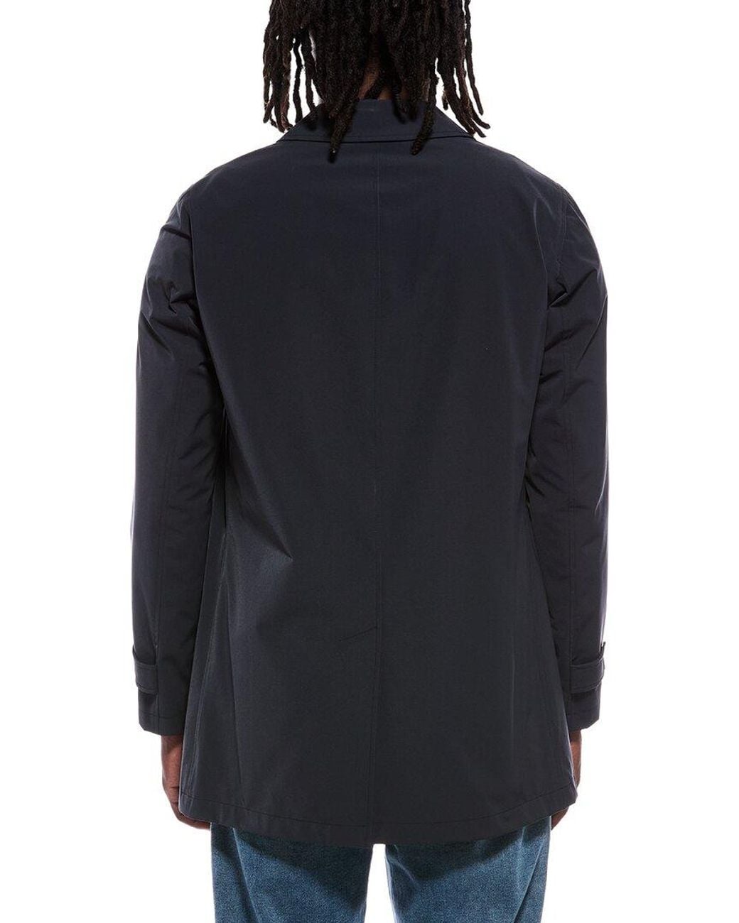 Herno Blue Essence Shacket for men
