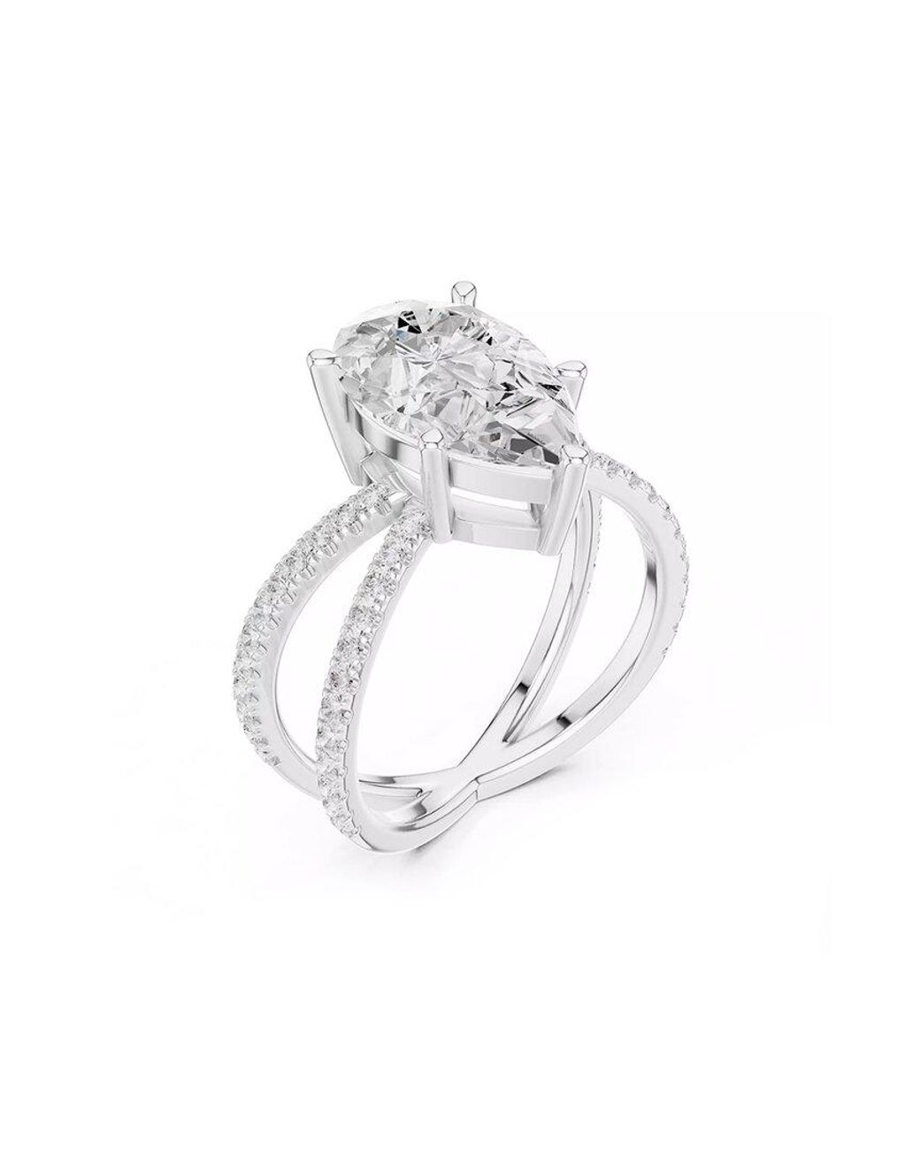 Lab Grown Diamonds White 14K 4.00 Ct. Tw. Lab-Grown Diamond Ring