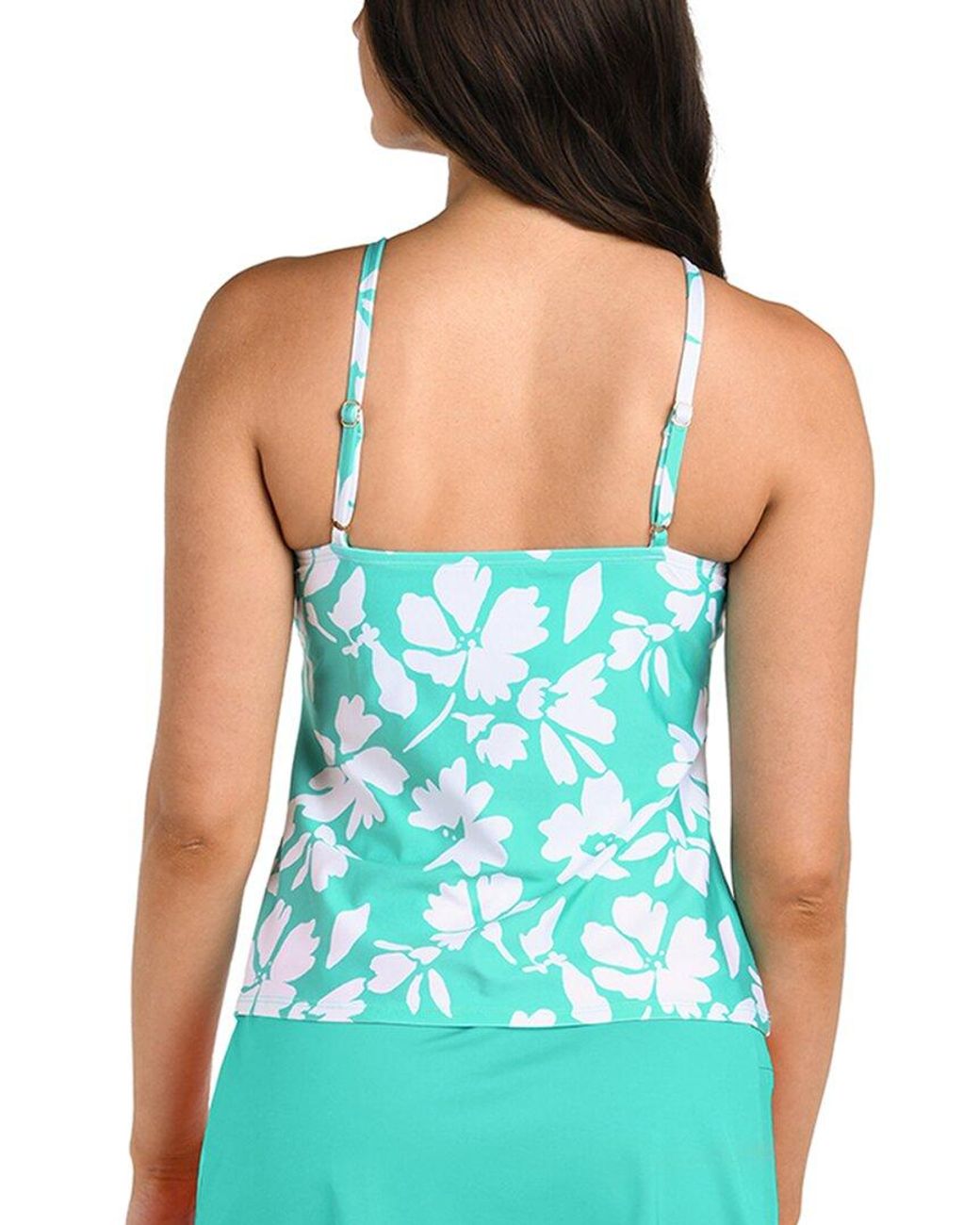 24th & Ocean Blue Marseille Tankini Top