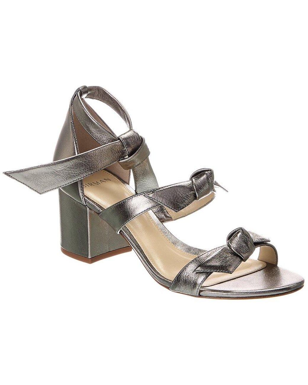 Alexandre Birman Metallic New Lolita 60 Leather Sandal