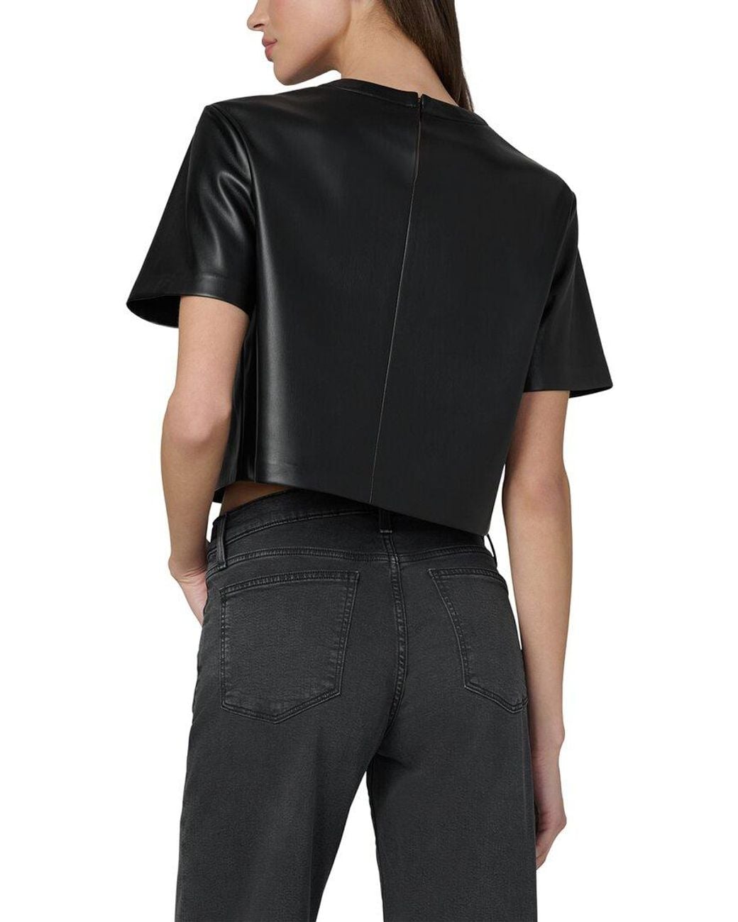 Joe's Jeans Black The Boxy T-Shirt