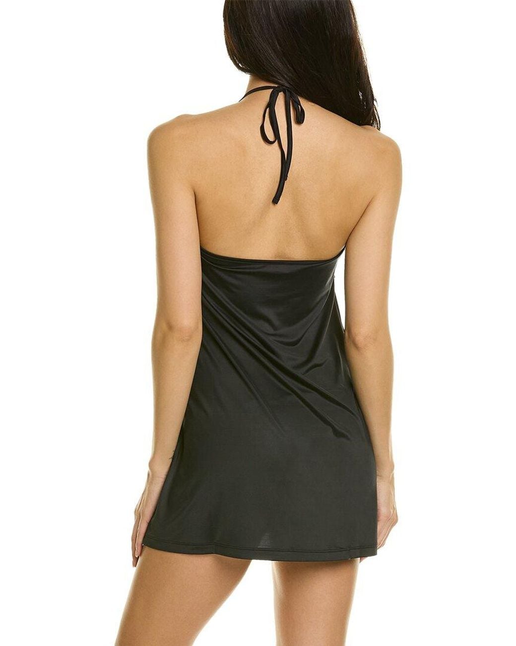 Versace Black Swim Cover-Up
