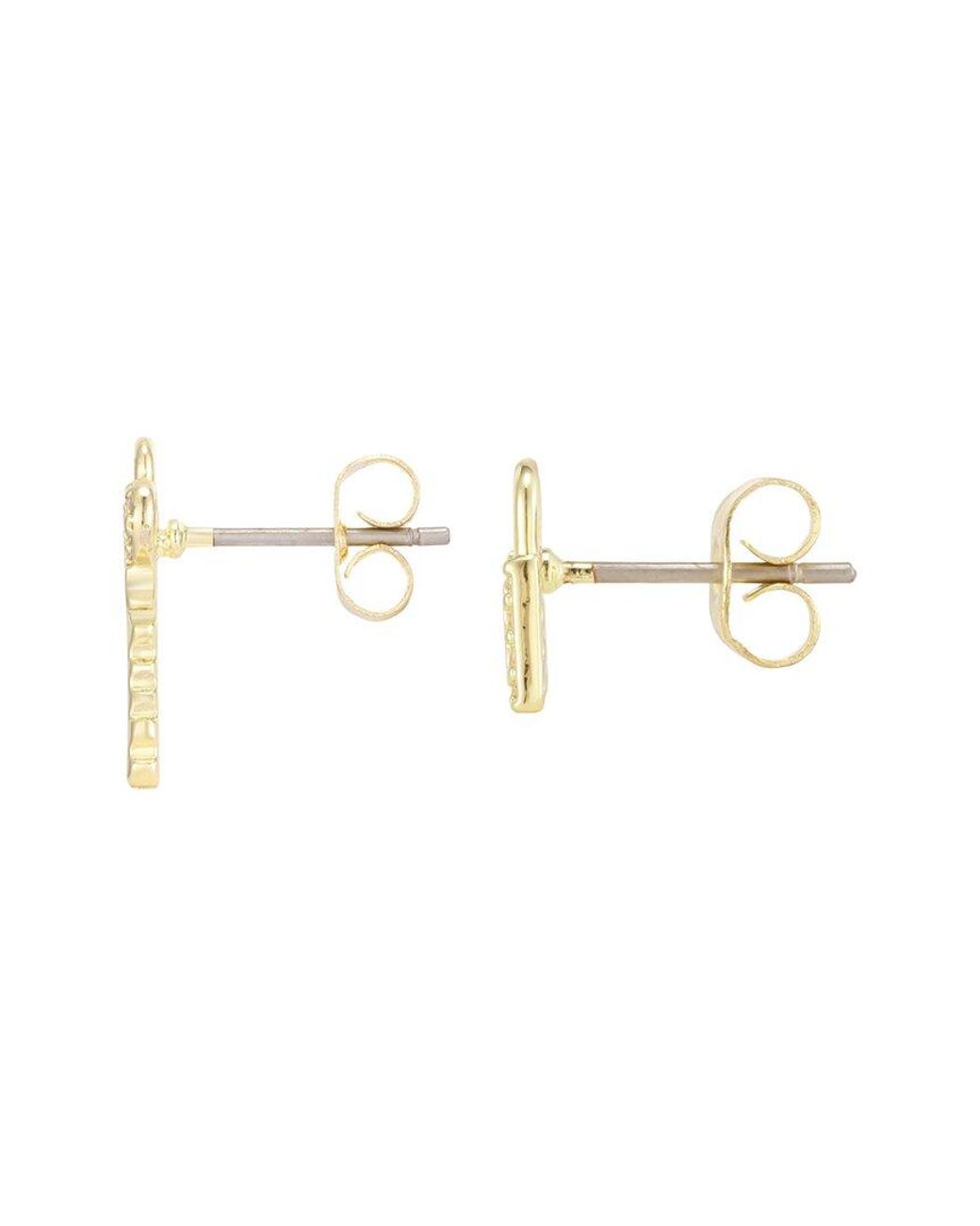 Adornia Metallic 14K Plated Earrings