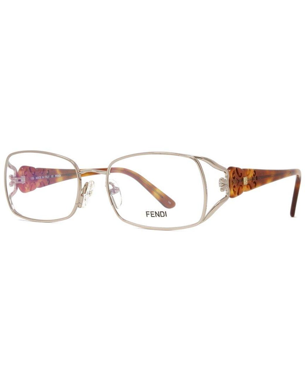 Fendi Metallic F872 52Mm Optical Frames