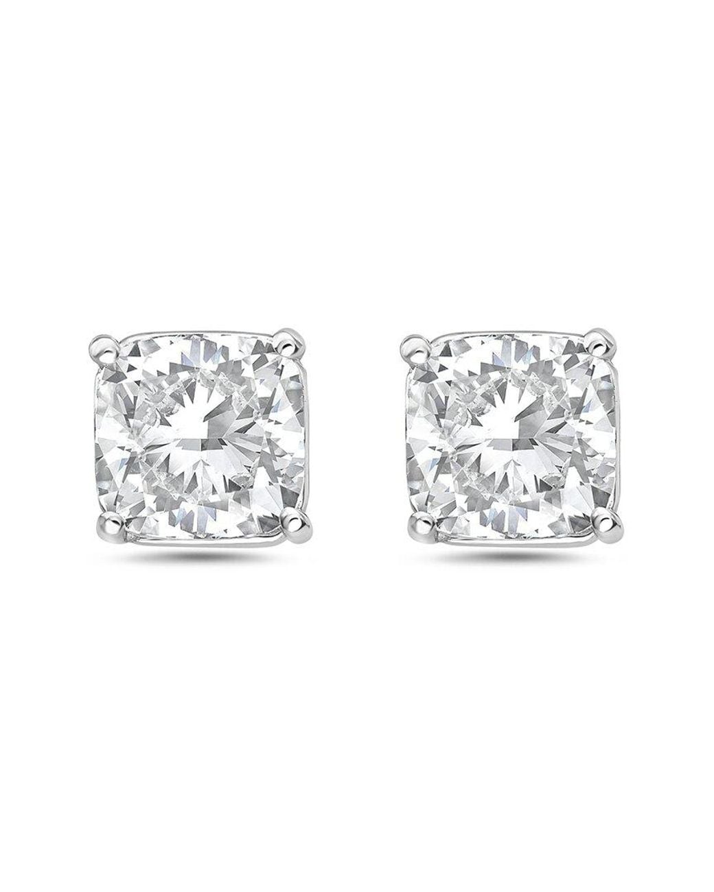 Diana M Metallic Diana M. 14K 3.00 Ct. Tw. Lab-Grown Diamond Stud Earrings