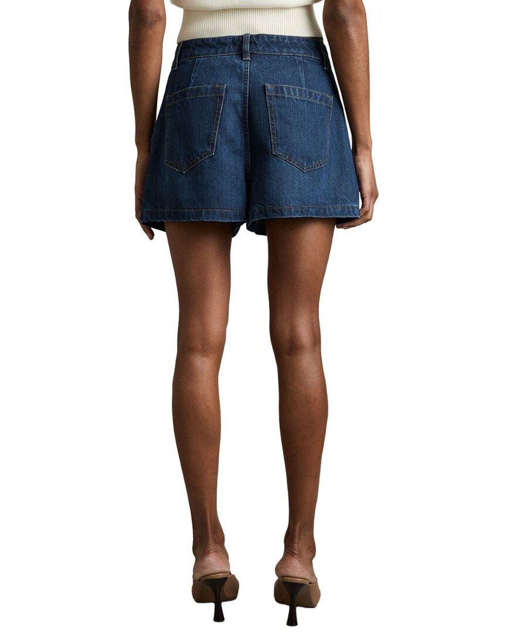 Reiss Blue Raymond Denim Short