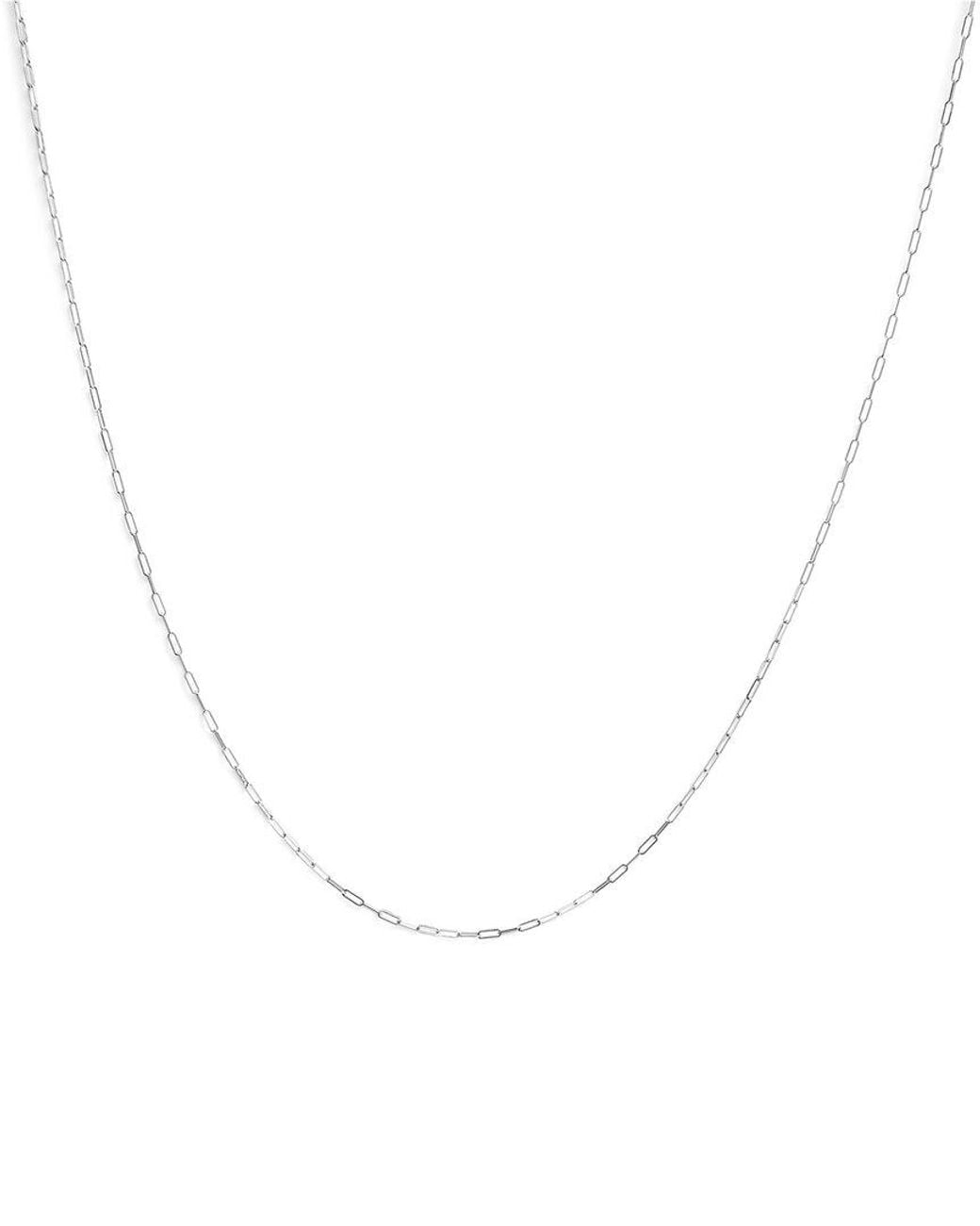 Haus of Brilliance White 14K Chain Necklace for men