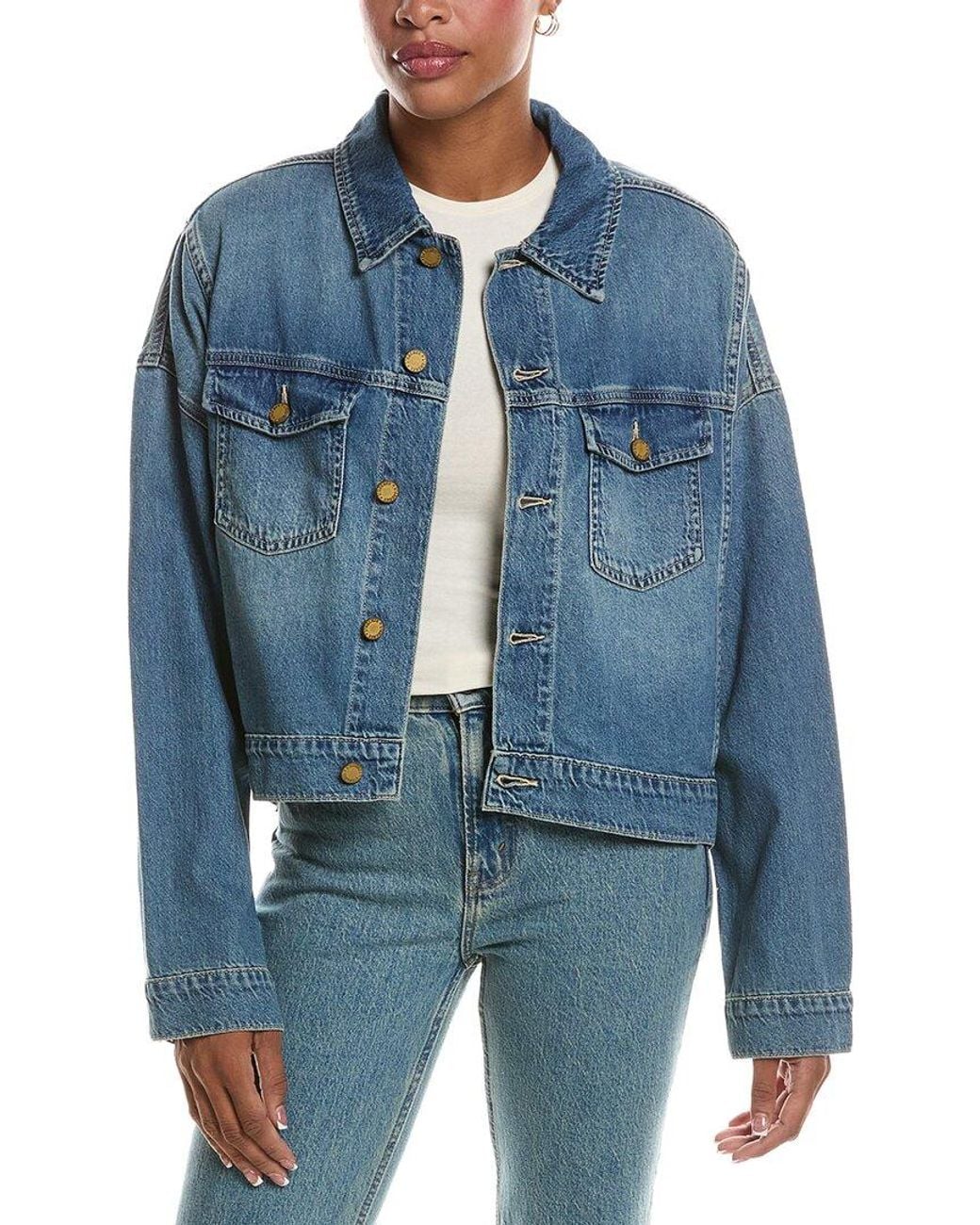 L'Agence Blue Vianney Jacket