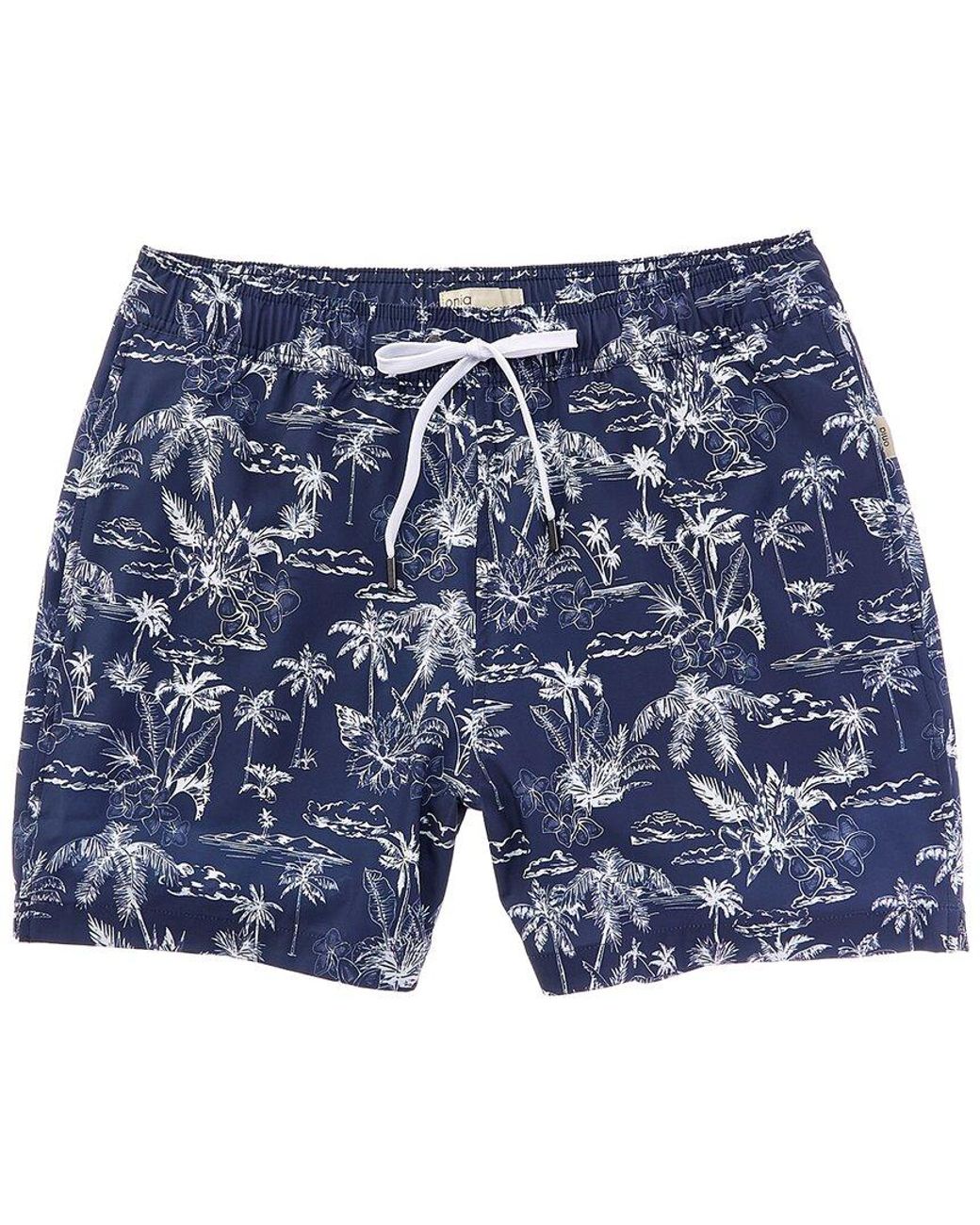 Onia Blue Stretch Volley Swim Short for men