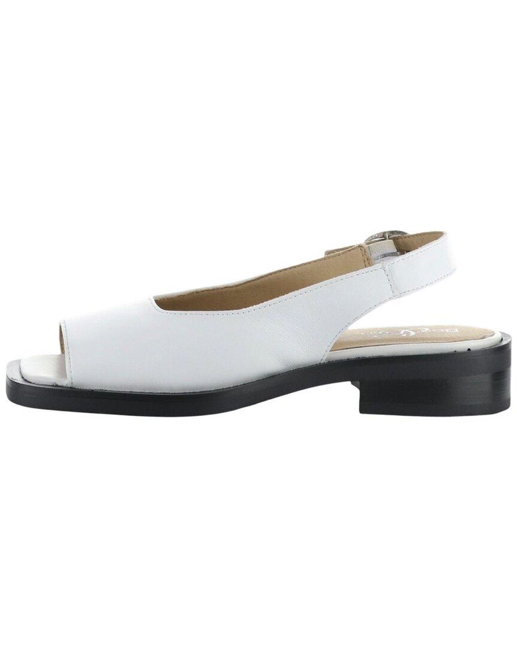 Bos. & Co. Metallic Bos. & Co. Elena Leather Sandal