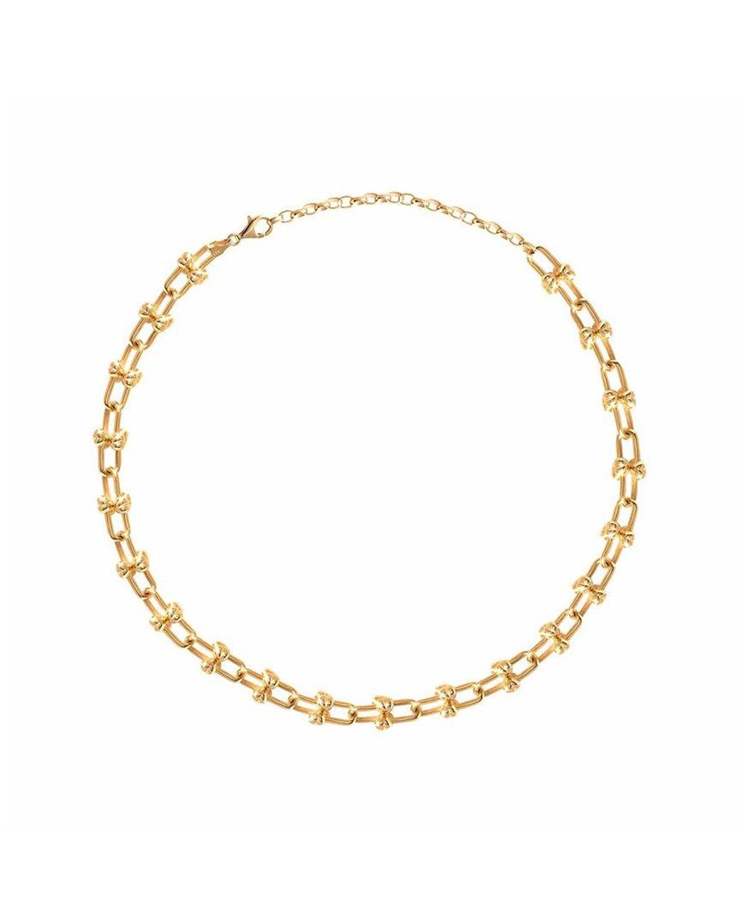 Gabi Rielle Modern Touch Collection 14k Over Silver Choker Necklace in ...